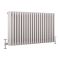 Radiateur style fonte horizontal - Blanc - Quatre rangs - 60 cm x 101 cm – Windsor