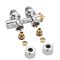 Robinet radiateur thermostatique droit – Raccordement central - Adaptateur PEX 12mm