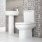 Pack WC et lavabo sur colonne - Covelly