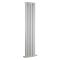 Radiateur design vertical – Blanc - 180 cm x 38,3 cm – Double rangs - Saffre