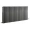 Radiateur design horizontal - Anthracite - 63,5 cm x 122,3 cm - Saffre