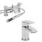 Ensemble mitigeur lavabo et mélangeur bain avec douchette – Chromé - Razor