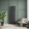 Radiateur style fonte vertical en aluminium – Anthracite – 180 cm x 54 cm – Double rangs – Esmé