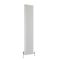 Radiateur style fonte vertical en aluminium – Blanc – 180 cm x 36 cm – Double rangs – Esmé