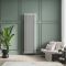 Radiateur style fonte vertical en aluminium – Blanc – 180 cm x 54 cm – Double rangs – Esmé