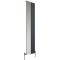 Radiateur design vertical avec miroir - Aluminium - 180 cm - Choix de taille et de finition - Aris