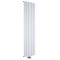 Radiateur design vertical - 180 cm x 47 cm - Blanc - Aluminium - Raccordement central - Aurora