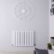 Radiateur design horizontal - 60 cm x 83 cm - Blanc - Aluminium - Double rang - Vitality Air