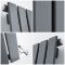 Radiateur design vertical anthracite - Choix de tailles - Delta