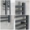 Sèche-serviettes électrique plat – Anthracite – 120 cm x 40 cm - Artle
