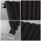 Radiateur design vertical - 178 cm x 59 cm - Noir - Vitality