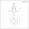 Fixation pour mitigeur de douche sur barre