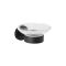 Porte-savon noir mat - Nox