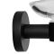 Porte-savon noir mat - Nox