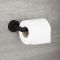 Dérouleur papier toilette noir mat - Nox