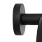 Anneau porte-serviettes noir mat - Nox