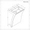 Lavabo totem moderne - Sandford
