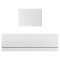 Baignoire rectangulaire double dos - 170 cm x 75 cm - Choix de tabliers - Covelly