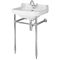 Ensemble de salle de bain rétro - Cabine de douche, pack WC et lavabo sur pieds – Richmond
