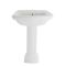 Lavabo sur colonne rétro - 2 trous - 88 cm x 60,5 cm x 47 cm - Chester