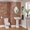 Pack WC et lavabo rétro – Monotrou – Blanc – Chester