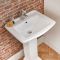 Pack WC et lavabo rétro – Monotrou – Blanc – Chester