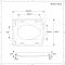 Pack WC et lavabo sur colonne - Sandford