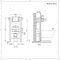 Ensemble lavabo suspendu et pack WC sans bride suspendu - Ashbury