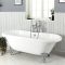 Baignoire îlot rétro – 179,5 x 78,5 cm – Choix de pieds – Legend