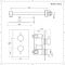 Kit douche thermostatique avec pommeau de douche, douchette et mitigeur encastrable - Como