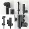 Kit douchette thermostatique moderne – Noir - Nox