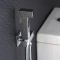 Douchette hygiénique moderne avec support mural – Chromé - Kubix