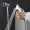 Douchette hygiénique moderne avec support mural – Chromé - Kubix