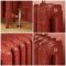 Radiateur fonte fleuri - 95 cm - Eating Room Red 43 de Farrow & Ball  - Choix de Tailles - Charlotte