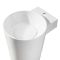 Lavabo totem moderne – Blanc – 85 cm x 50 cm – Covelly