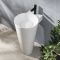 Lavabo totem moderne – Blanc – 85 cm x 50 cm – Covelly