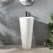 Lavabo totem moderne – Blanc – 85 cm x 50 cm – Covelly