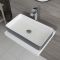 Vasque à poser rectangulaire - Gris pierre – 60 cm x 34 cm - Witton