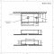 Lave-main suspendu rectangulaire – Noir – 40 cm x 22 cm - 1 trou - Nox