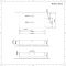 Vasque suspendue moderne – Blanc – 55 cm x 31 cm (1 trou) - Halwell