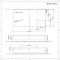 Double vasque suspendue moderne – Blanc – 82 cm x 42 cm (2 trous) - Halwell