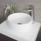 Vasque à poser ronde moderne – Blanc – Ø 39,5 cm – Non percée – Sphere