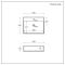 Vasque rectangulaire suspendue - 1 trou - 50 cm x 35 cm - Choix de finitions - Elements