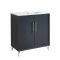 Meuble de salle de bain - Avec lavabo - 81 cm – Choix de finitions et de poignées - Edge