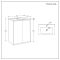 Meuble de salle de bain - Avec lavabo - 61 cm – Choix de finitions et de poignées - Edge