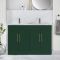Meuble double vasque – 121 cm - Choix de finitions et de poignées – Cluo