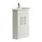 Meuble lavabo d’angle – 58 cm – Avec lavabo – Choix de finitions et de poignées – Cluo