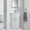 Meuble lavabo d’angle – 58 cm – Avec lavabo – Choix de finitions et de poignées – Cluo