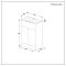 Meuble lavabo  – 60 cm – Avec lavabo – Choix de finitions et de poignées – Cluo