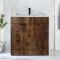 Meuble lavabo – 80 cm -  Avec lavabo - Choix de finitions et de poignées – Cluo